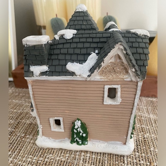 1988 VINTAGE VICTORIAN CLASSIC CHRISTMAS HOUSE - Picture 5 of 6